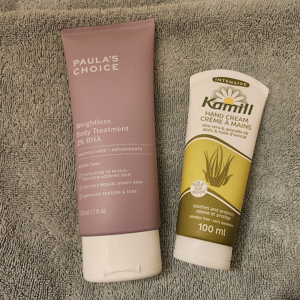 Paula's Choice BHA Treatment and Kamill Hand Cream Set